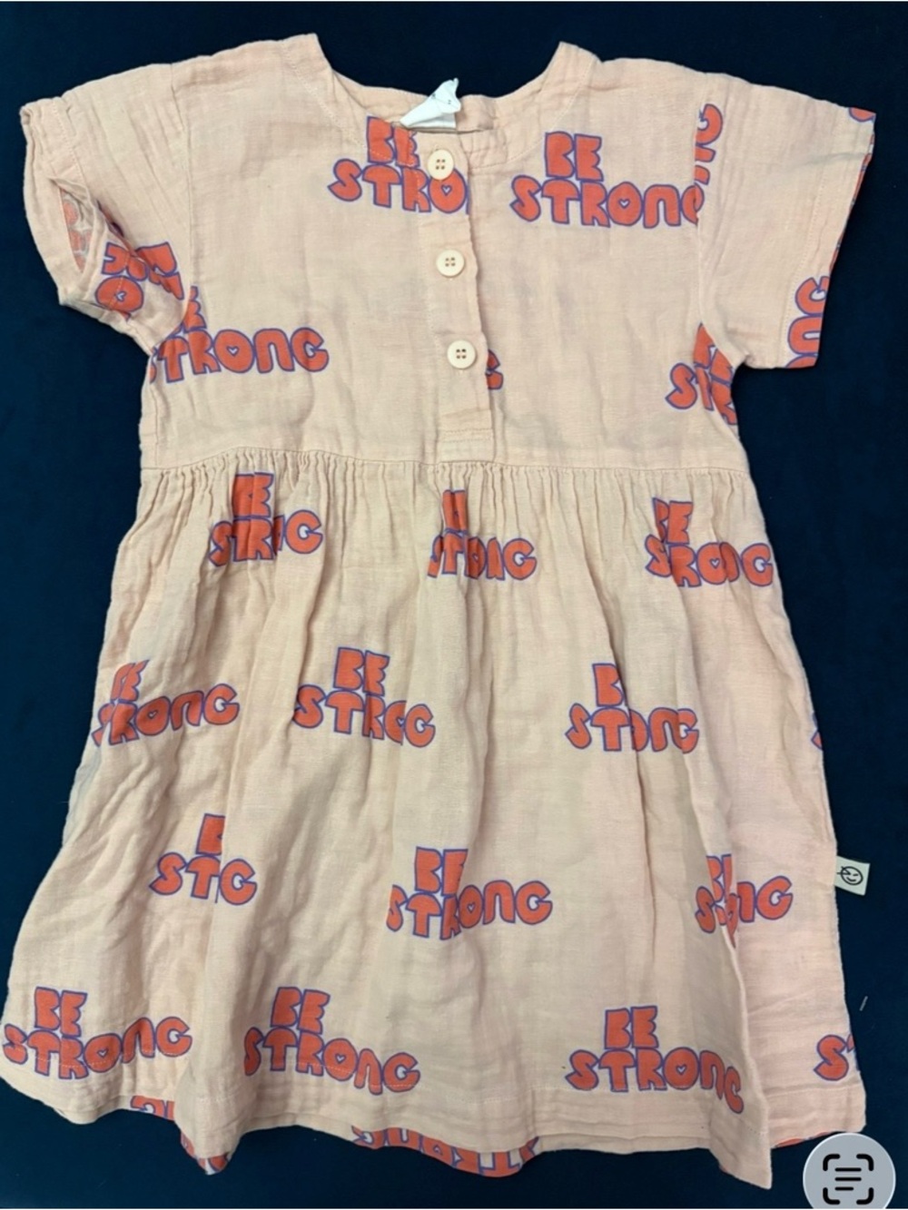 Wynken Girls Size 4 Pink Graphic Cotton Dress